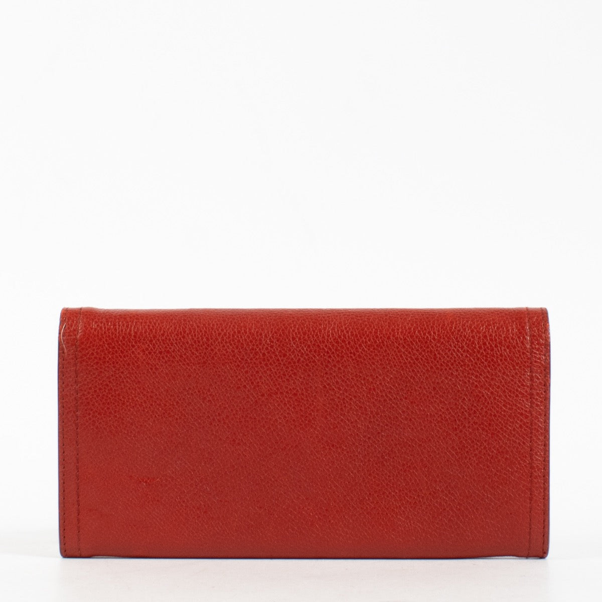Authentic Second Hand Prada Red Etiquette Long Wallet on Labellov.com