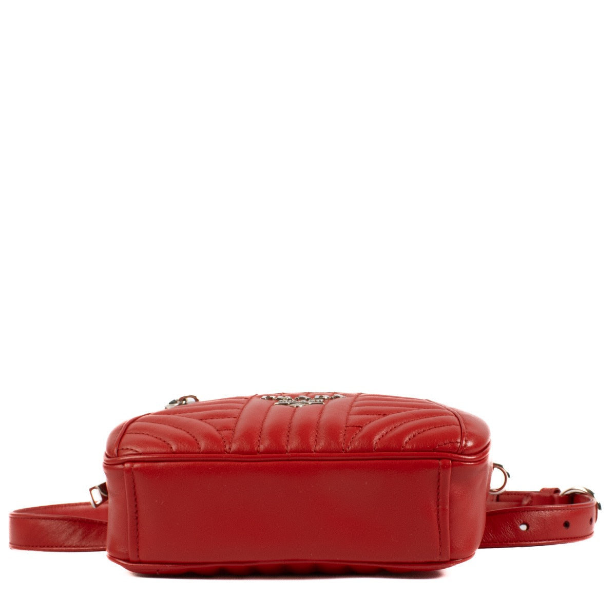 shop 100% authentic second hand Prada Red Marsupio Crossbody Bag on Labellov.com