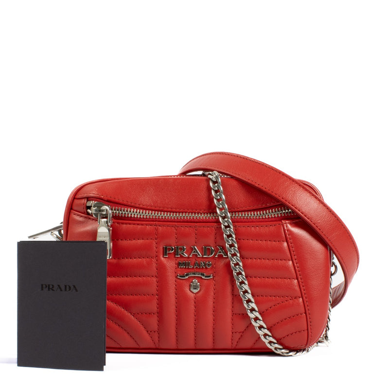 Prada Red Shoulder Bag