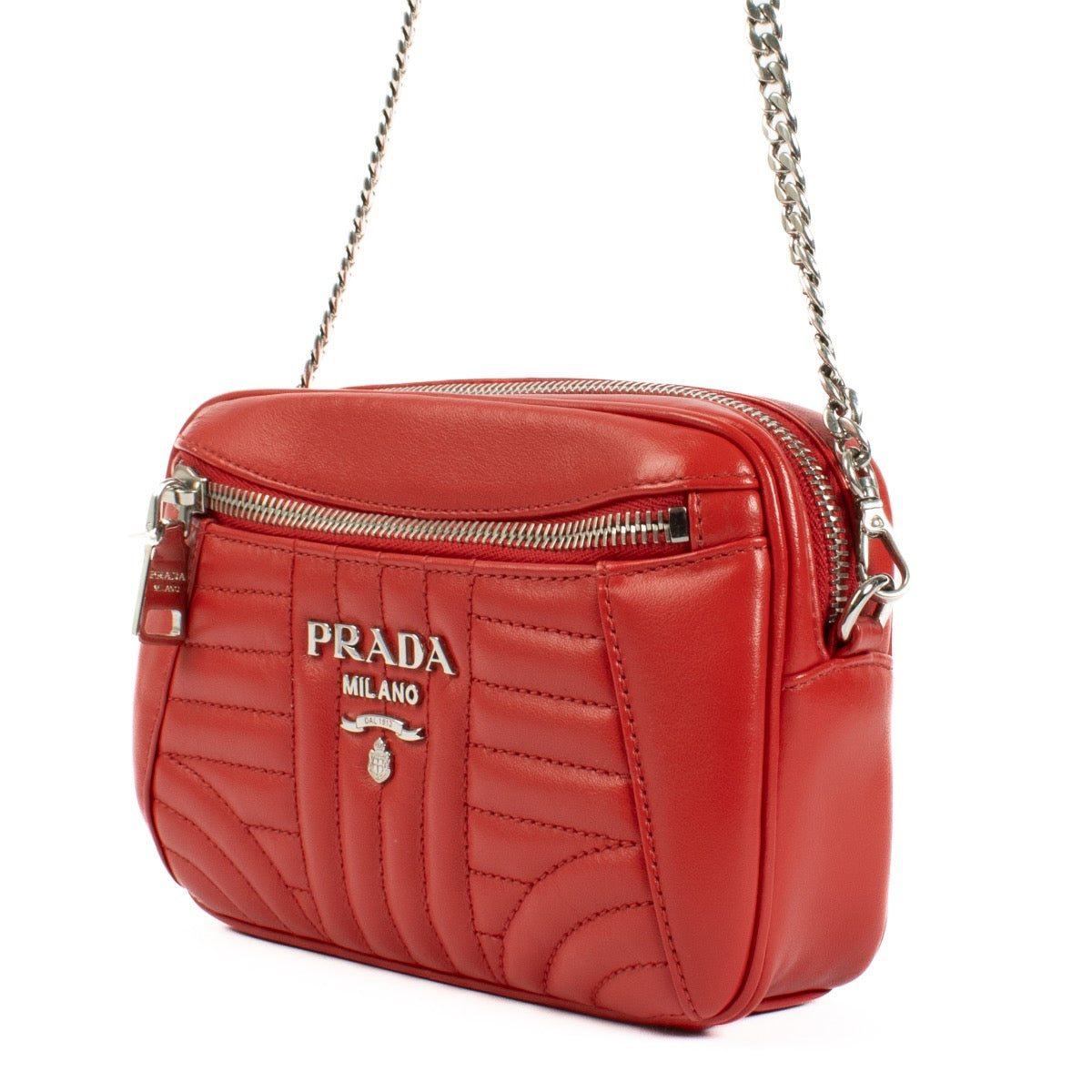 Prada Rode Schoudertas