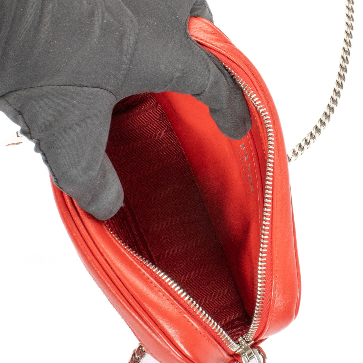 Prada Rode Schoudertas