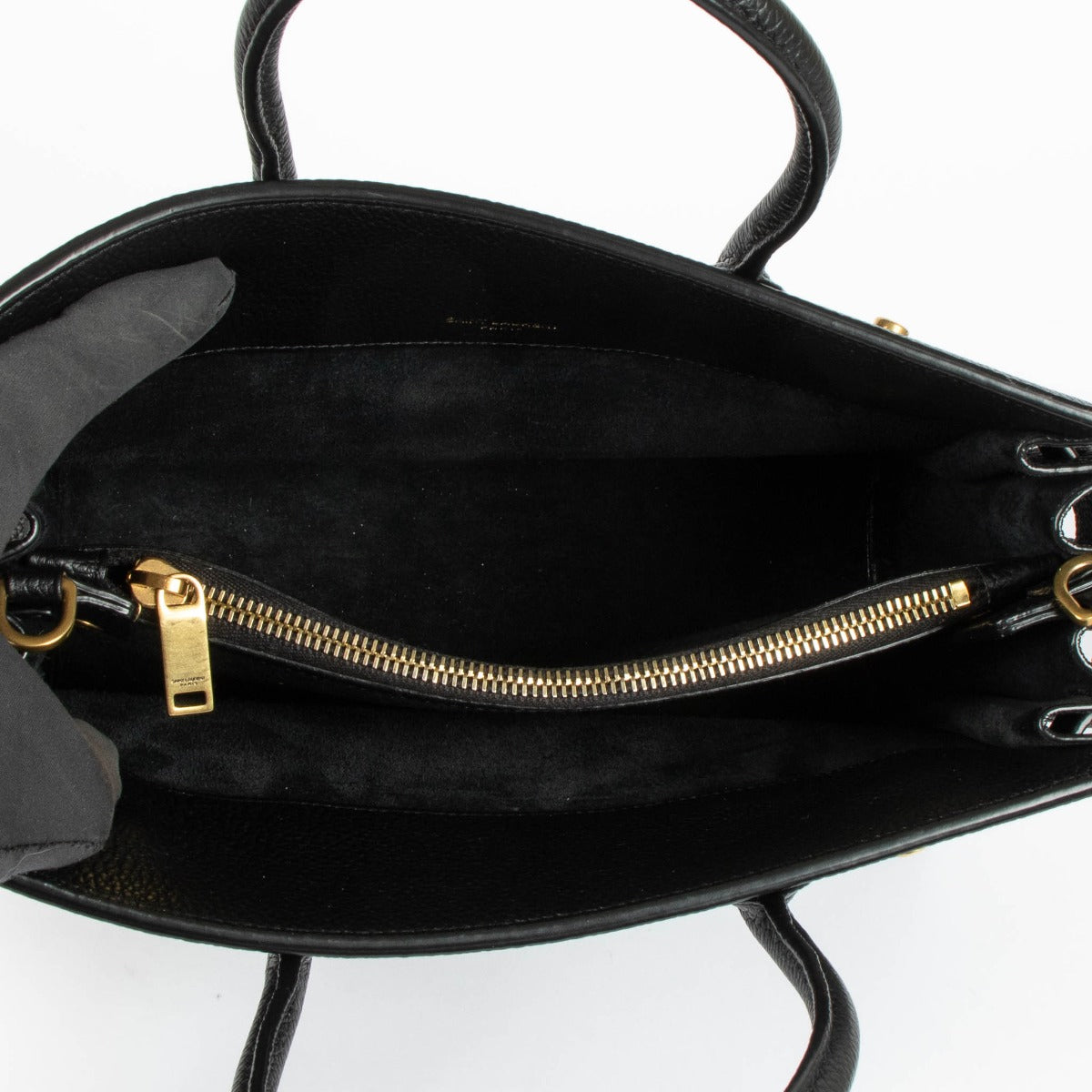 Shop this 100% authentic Saint Laurent Black Baby Sac de Jour Souple Bag at Labellov.com