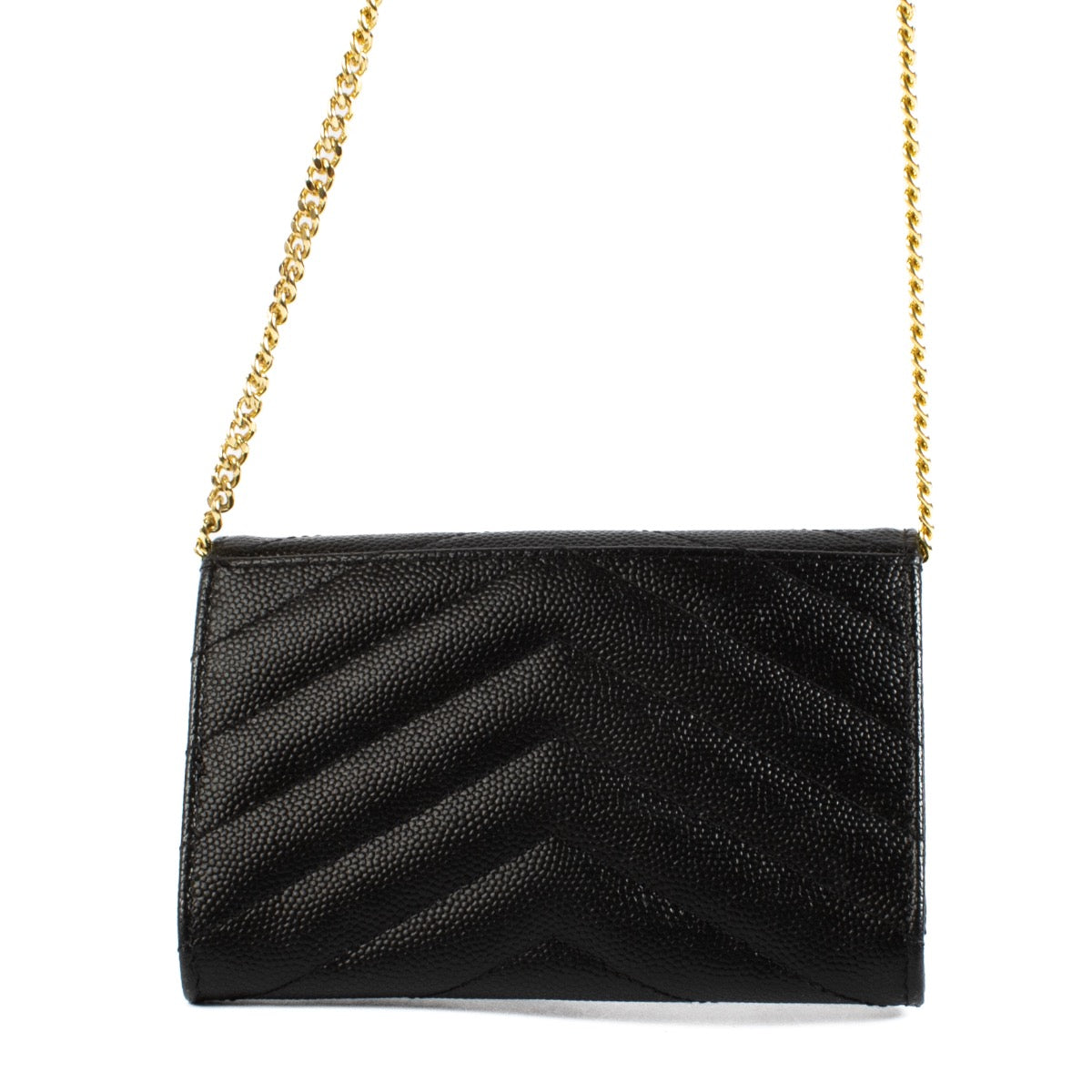 shop 100% authentic second hand Saint Laurent Black Cassandre Small Wallet on Labellov.com