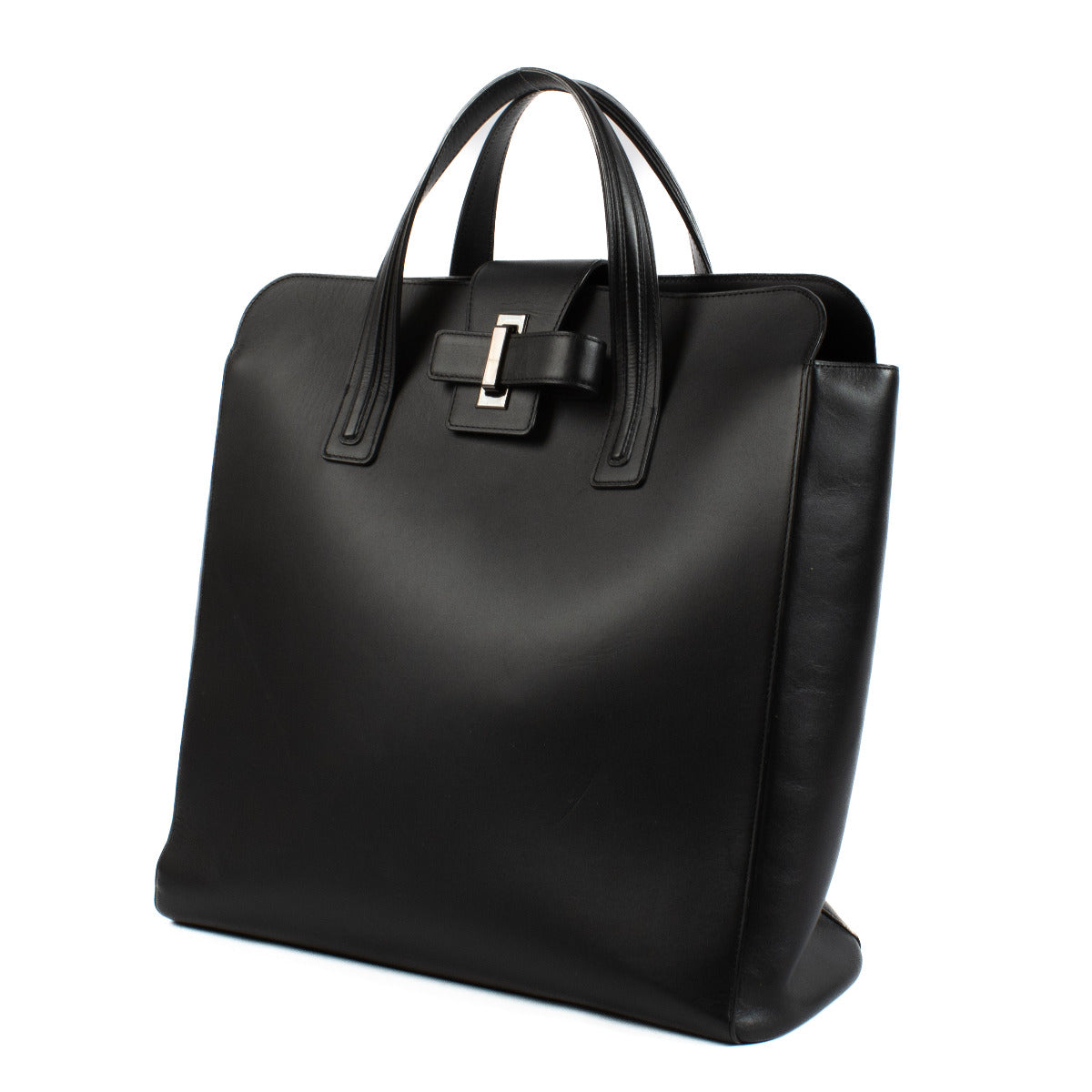 Delvaux Zwarte Simplissime N/S Tote Tas
