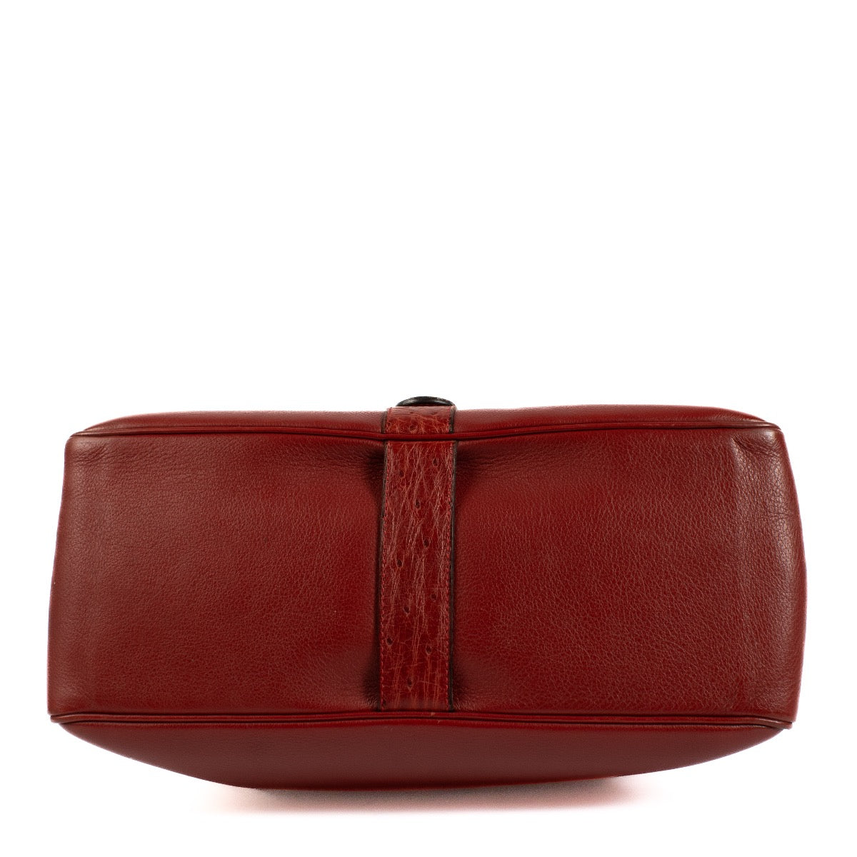 shop 100% authentic second hand Delvaux Rosso Ostrich Daiquiri Bag on Labellov.com