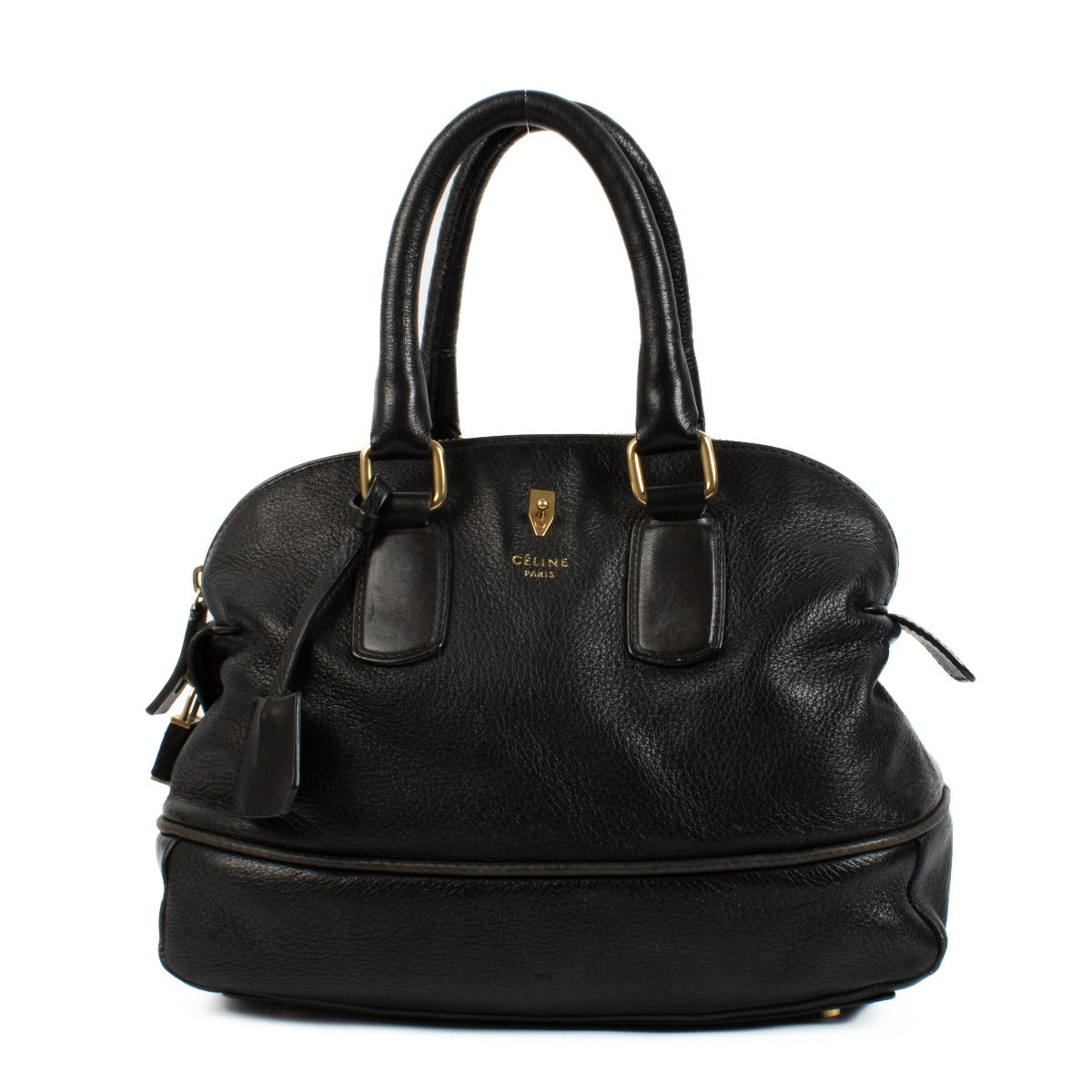 Shop 100% authentic secondhand Celine Black Bowling Top Handle Bag on Labellov.com