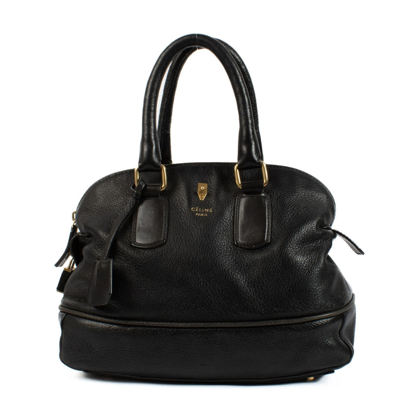 Shop 100% authentic secondhand Celine Black Bowling Top Handle Bag on Labellov.com