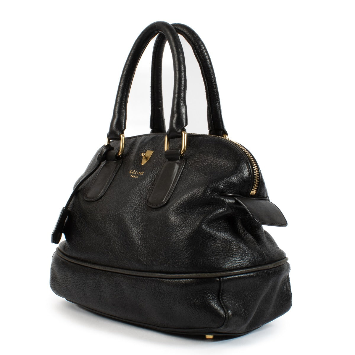 Shop 100% authentic secondhand Celine Black Bowling Top Handle Bag on Labellov.com