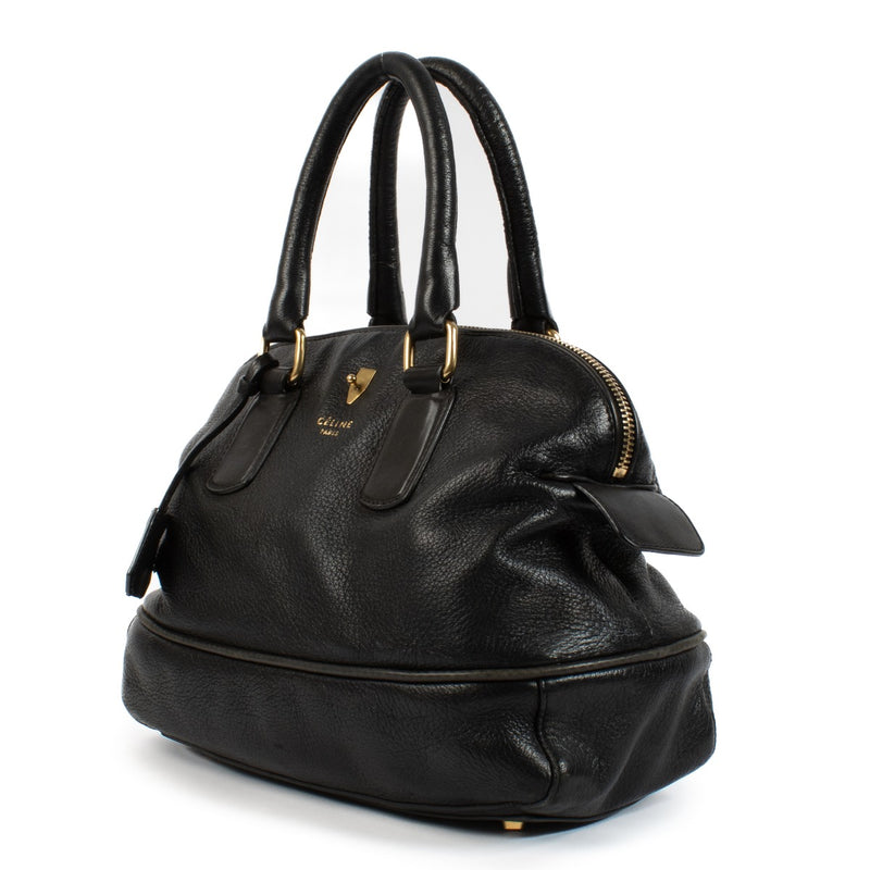 Shop 100% authentic secondhand Celine Black Bowling Top Handle Bag on Labellov.com