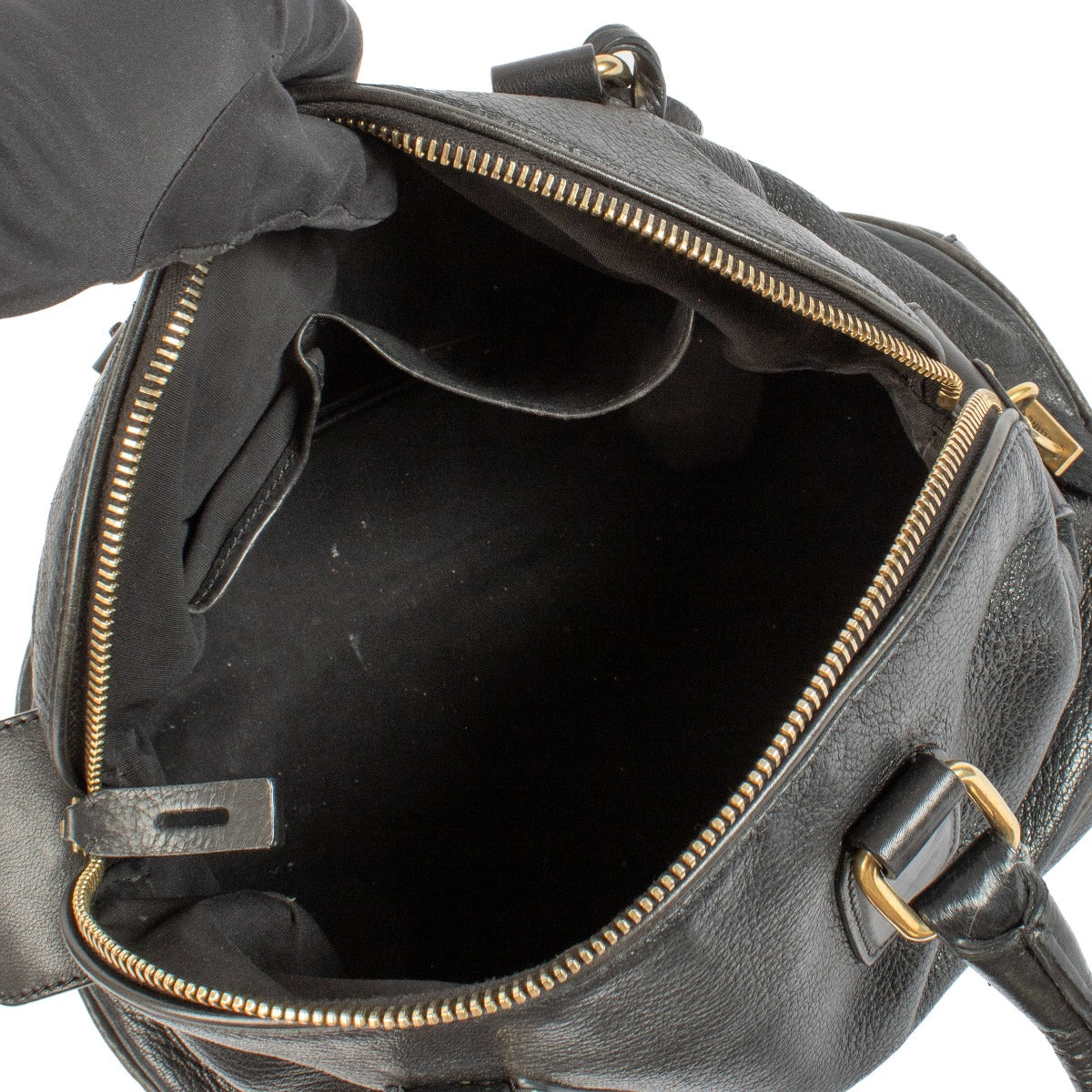 Shop 100% authentic secondhand Celine Black Bowling Top Handle Bag on Labellov.com