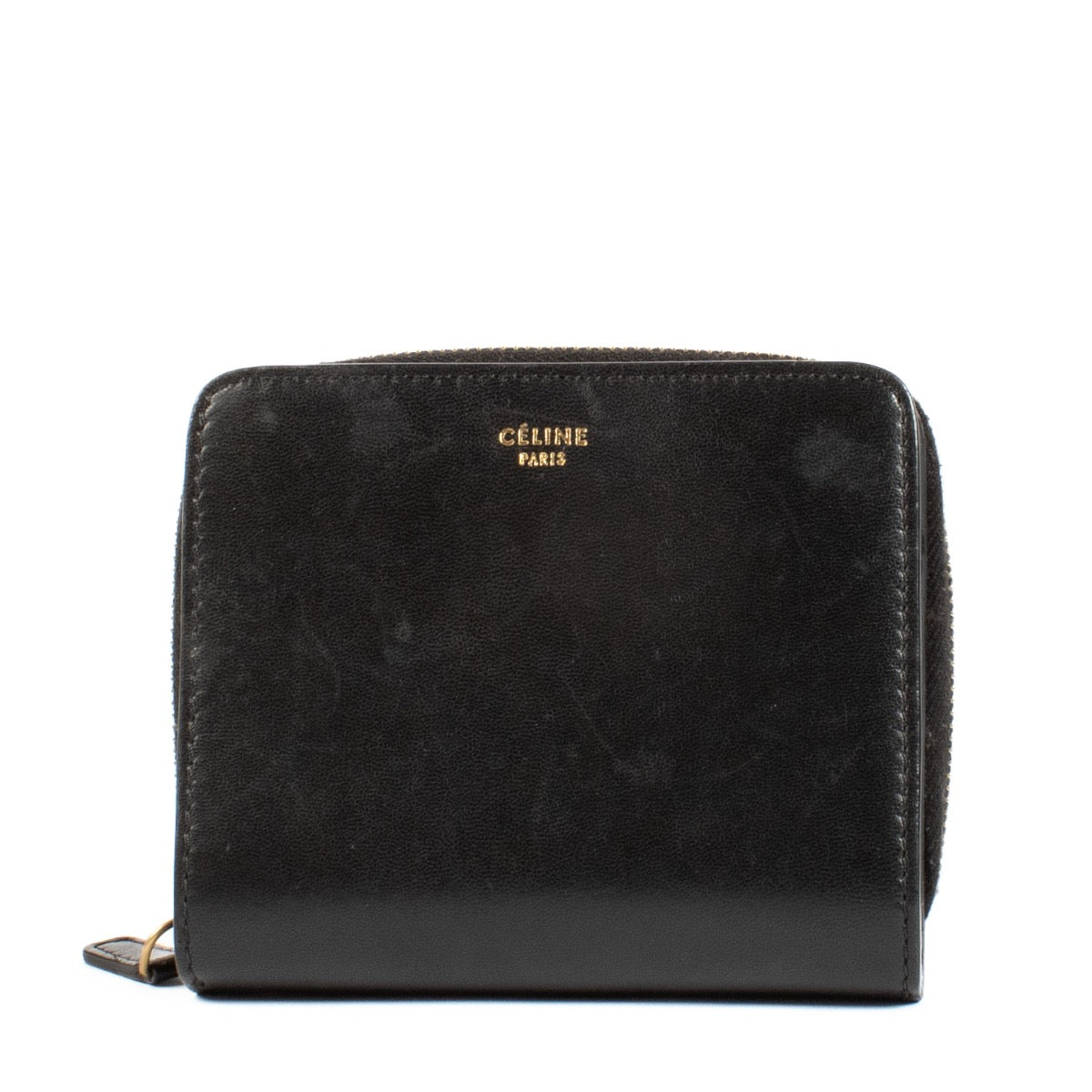 shop 100% authentic second hand Celine Black Leather Wallet on Labellov.com