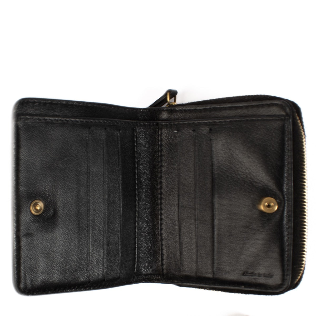 shop 100% authentic second hand Celine Black Leather Wallet on Labellov.com