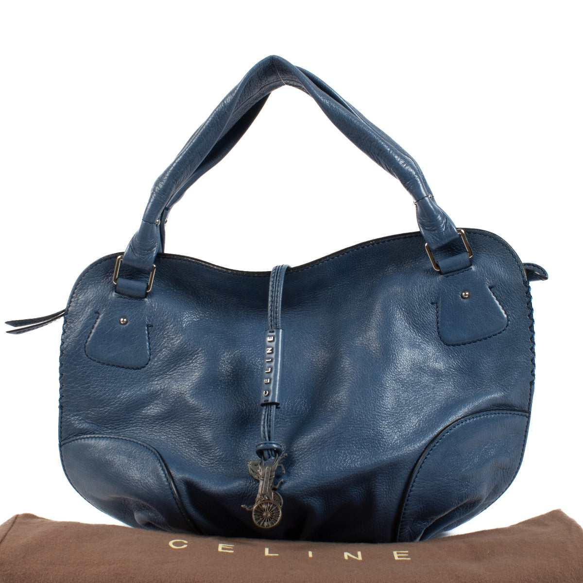 shop 100% authentic second hand Celine Blue Hobo Bag on Labellov.com