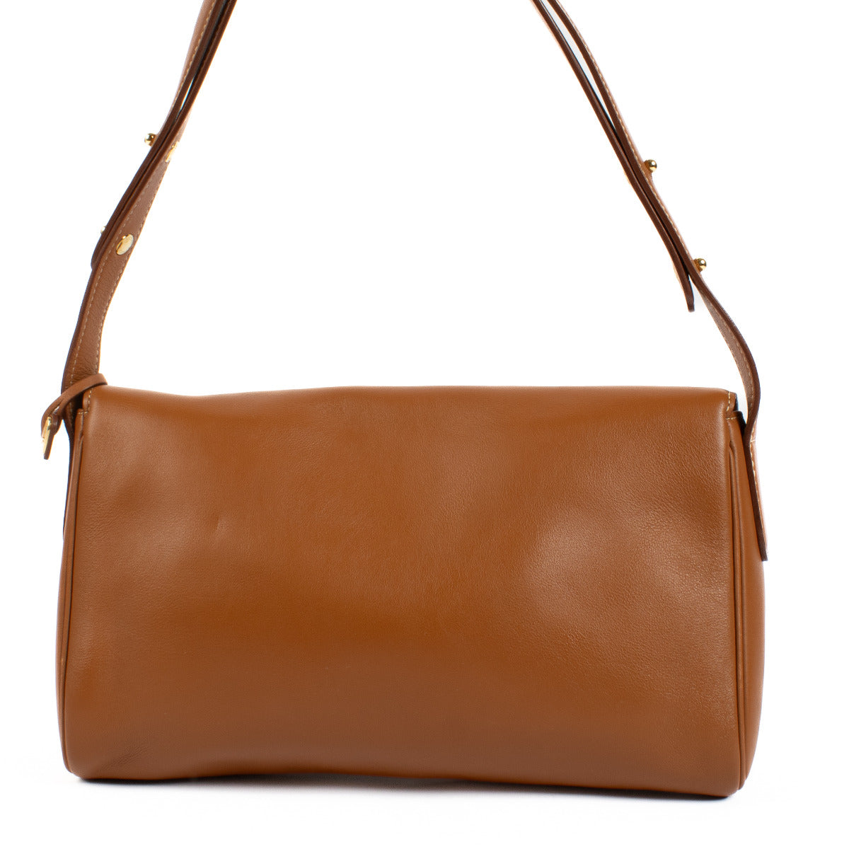 Sac bandoulière Delvaux Camel Passerelle