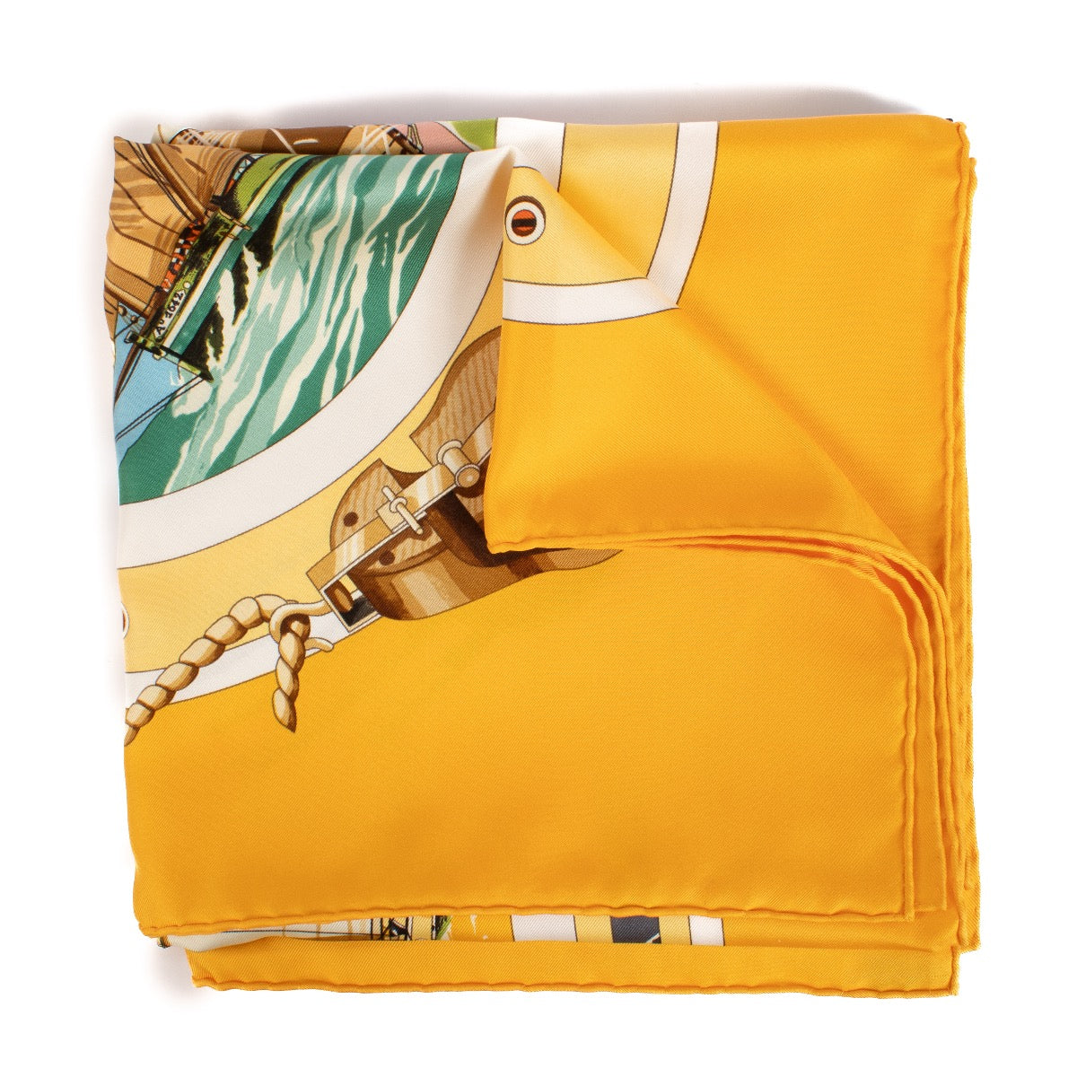 shop 100% authentic second hand Hermès Belles Amures Silk Scarf on Labellov.com