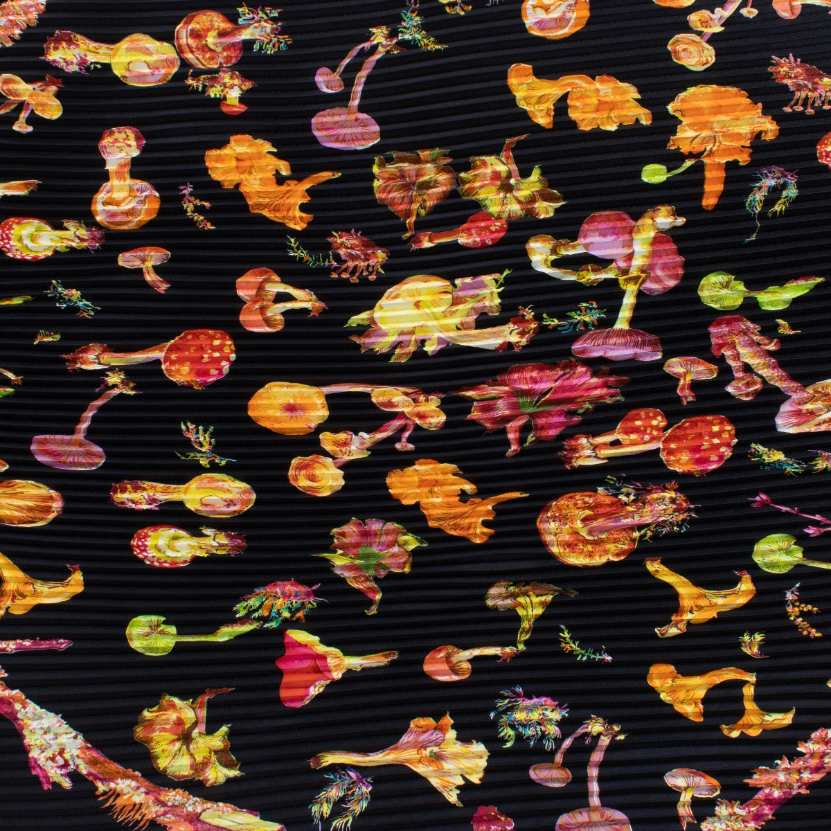 shop 100% authentic second hand Hermès Black Plissé Scarf on Labellov.com