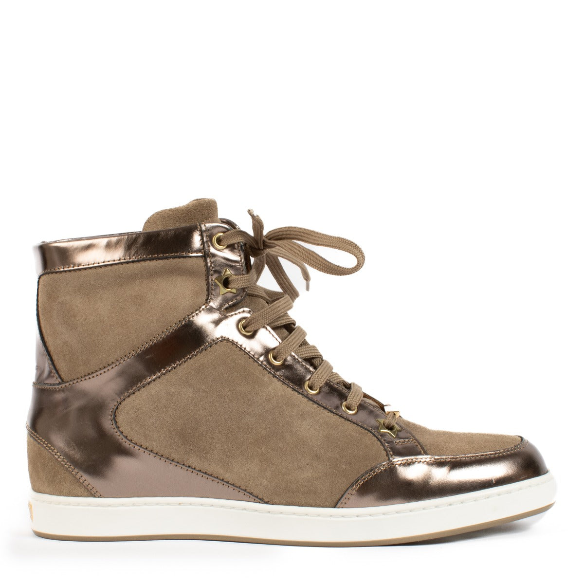 Shop 100% authentic secondhand Jimmy Choo Brown Sneakers - Size 37 on Labellov.com