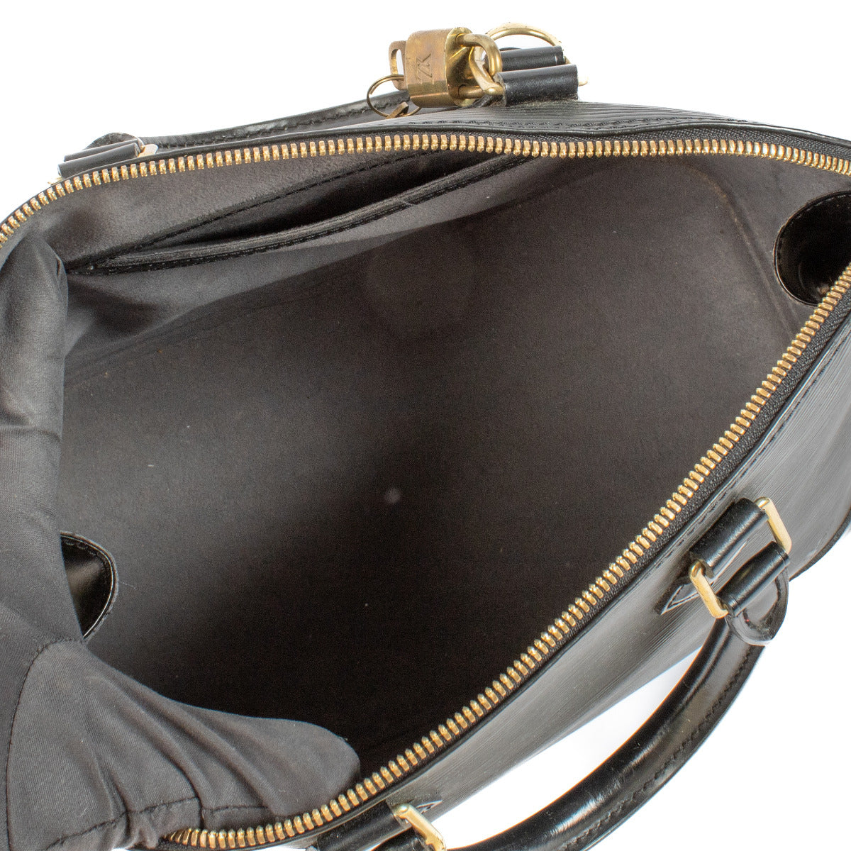 Sac Alma PM en cuir Épi noir Louis Vuitton