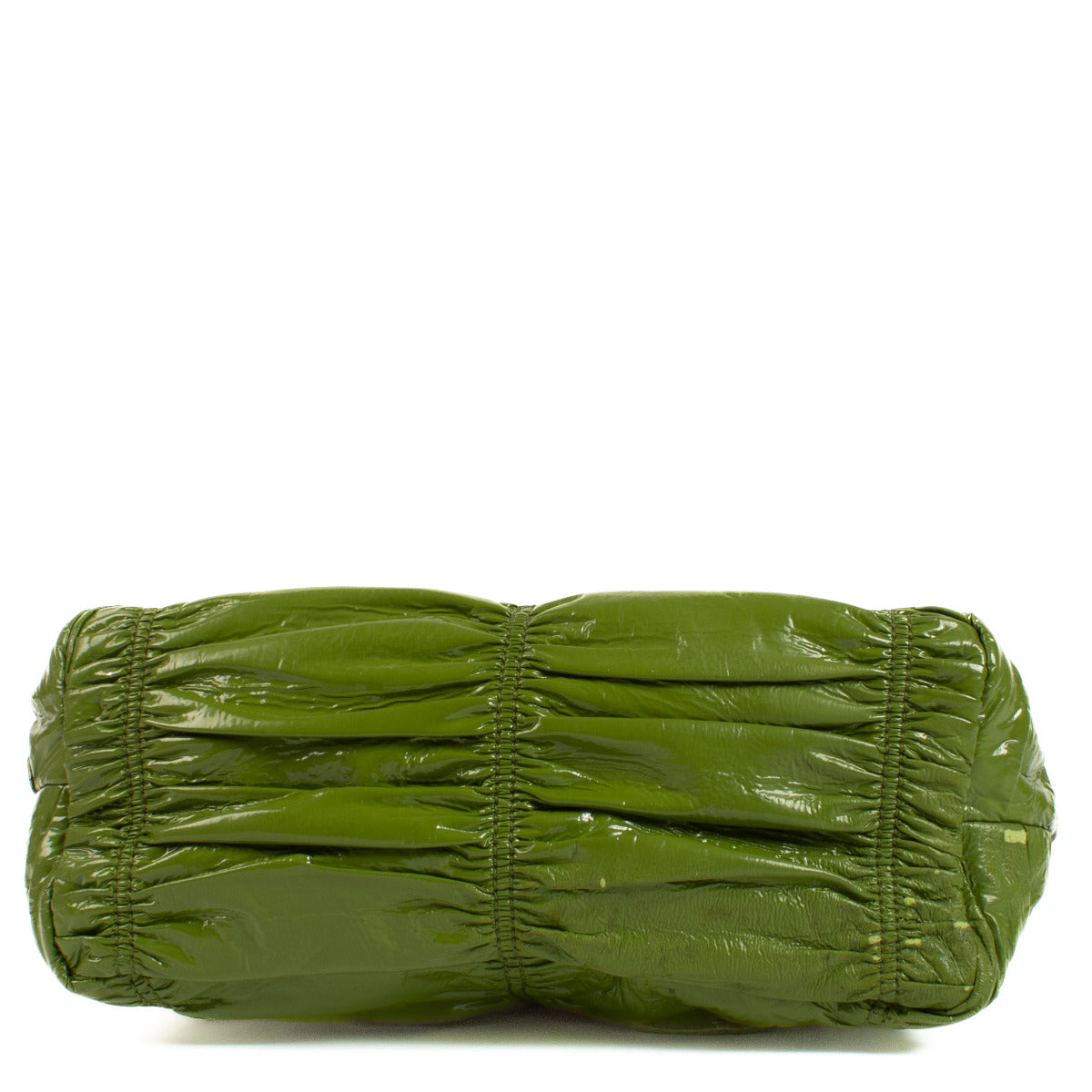 Prada Groene Lakleren Tas