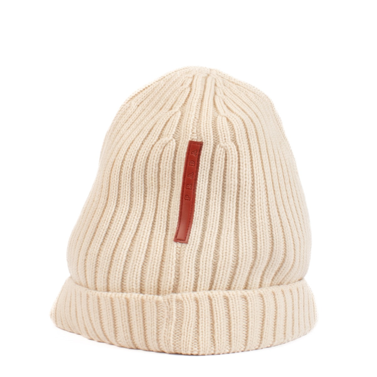 shop 100% authentic second hand Prada White Scarf Beanie Set on Labellov.com