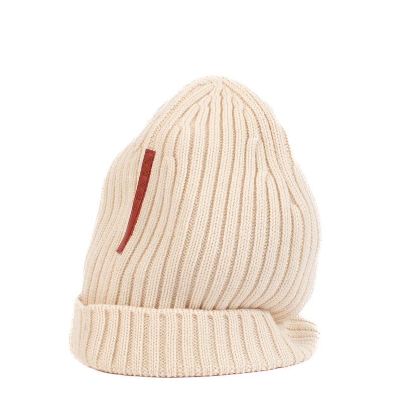shop 100% authentic second hand Prada White Scarf Beanie Set on Labellov.com