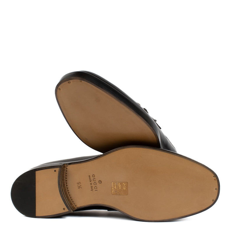 shop 100% authentic second hand Gucci Black Horsebit Loafers - Size 9 1/2 on Labellov.com