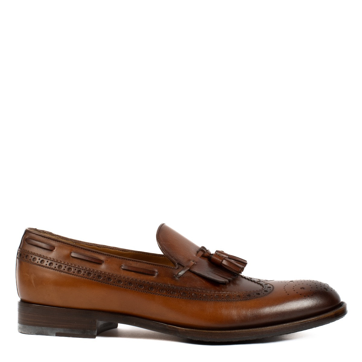 shop 100% authentic second hand Gucci Brown Loafers - Size 9 1/2 on Labellov.com