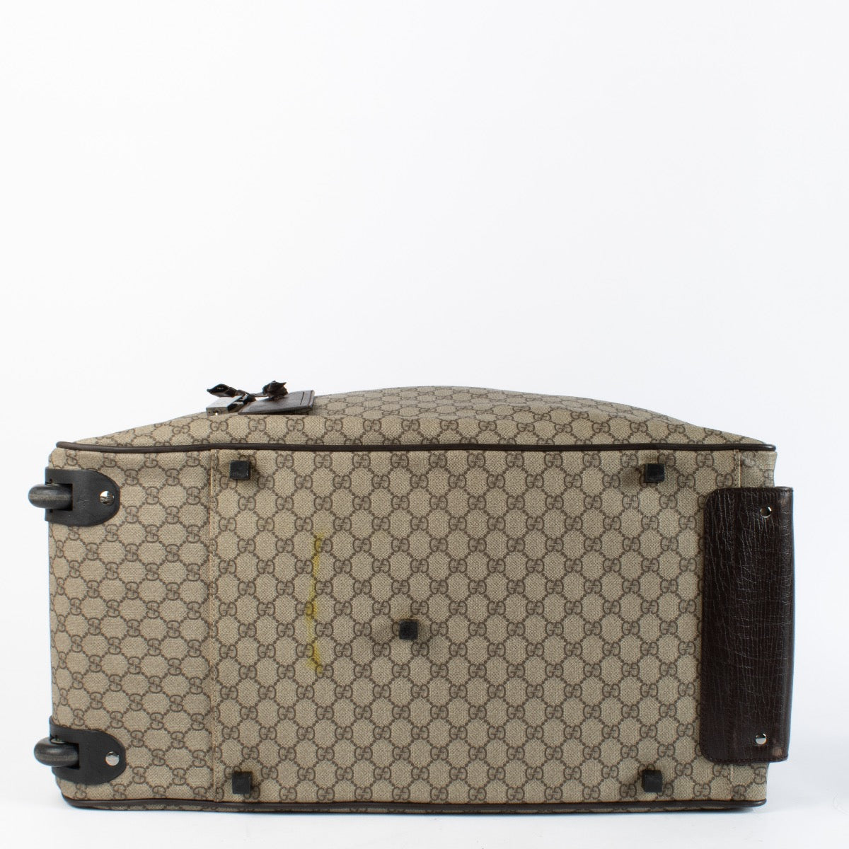 Authentic Second Hand Gucci GG Supreme Trolley Travel Bag on Labellov.com