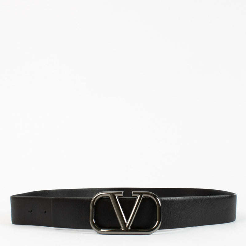 Authentic pre-loved Valentino Garavani Black Belt — Size 95 on Labellov.com