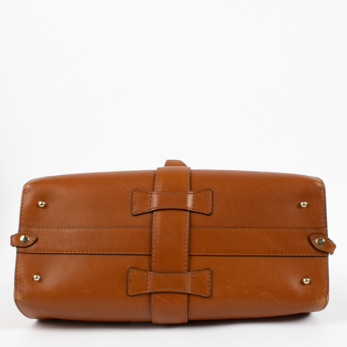 shop 100% authentic second hand Gucci Brown Stirrup Top Handle Bag on Labellov.com