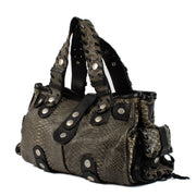 Shop 100% authentic secondhand Chloé Grey Python Silverado Bag on Labellov.com