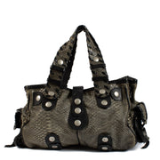 Shop 100% authentic secondhand Chloé Grey Python Silverado Bag on Labellov.com