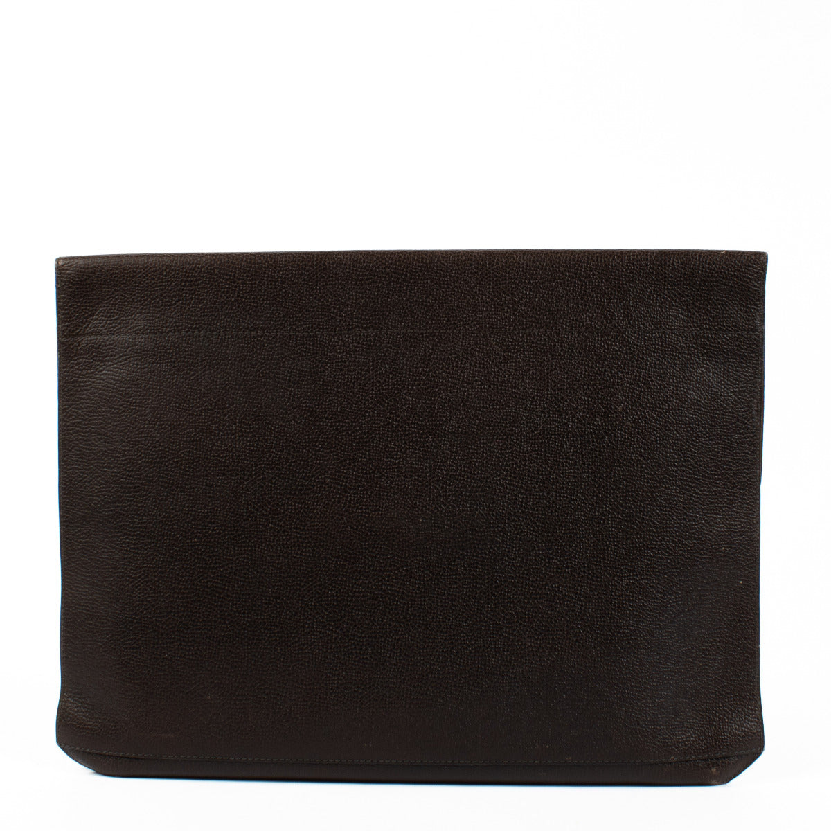 Pochette Delvaux portefeuille marron