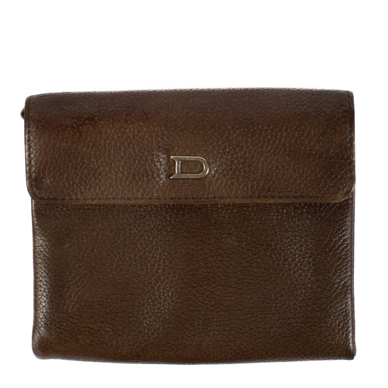 Delvaux Brown Bingo Wallet