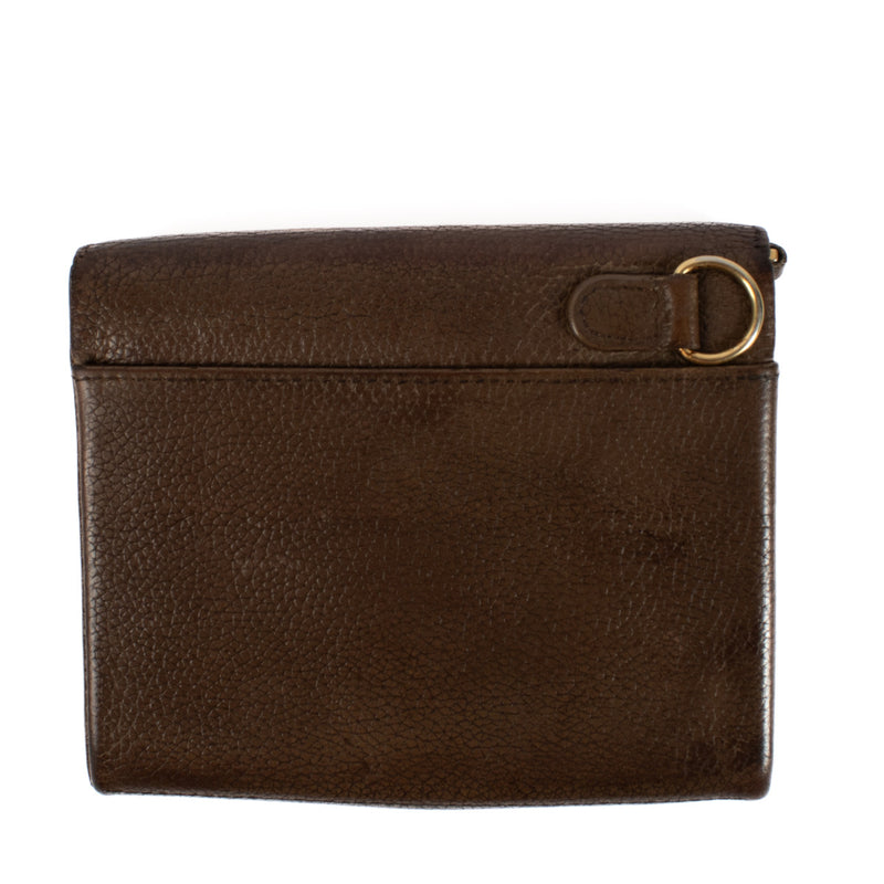 Delvaux Brown Bingo Wallet