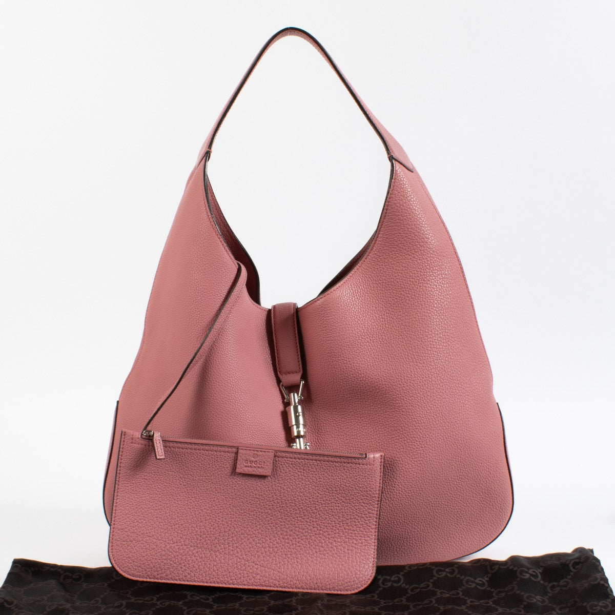 Shop 100% authentic second hand Gucci Pink Large Jackie Bag on Labellov.com