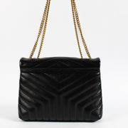 Shop 100% authentic second hand Saint Laurent Black Medium Loulou Bag Crossbody on Labellov.com