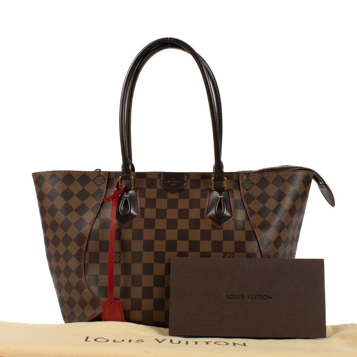 shop 100% authentic second hand Louis Vuitton Damier Ebene Caissa Tote MM on Labellov.com