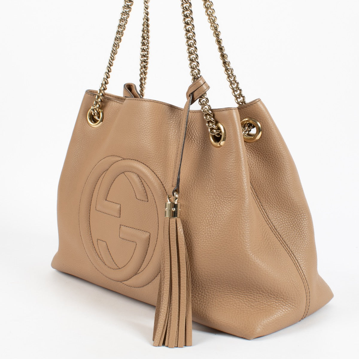 shop 100% authentic second hand Gucci Beige Soho Hobo Bag on Labellov.com