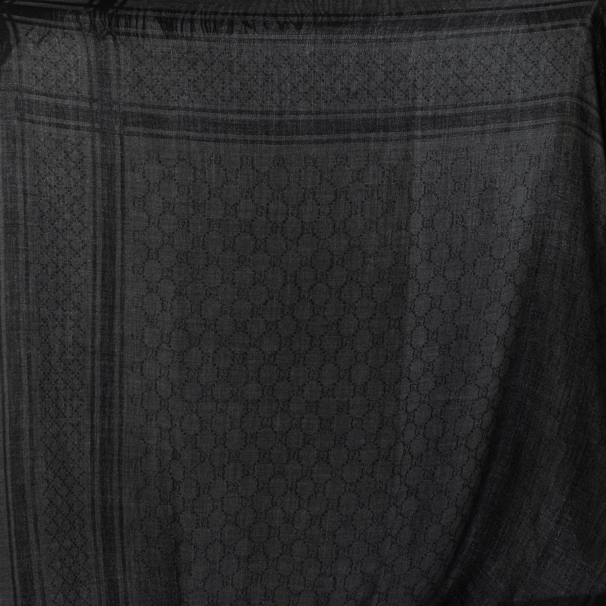 shop 100% authentic second hand Gucci Grey GG Shawl on Labellov.com