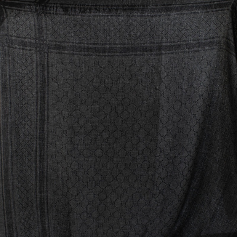 shop 100% authentic second hand Gucci Grey GG Shawl on Labellov.com