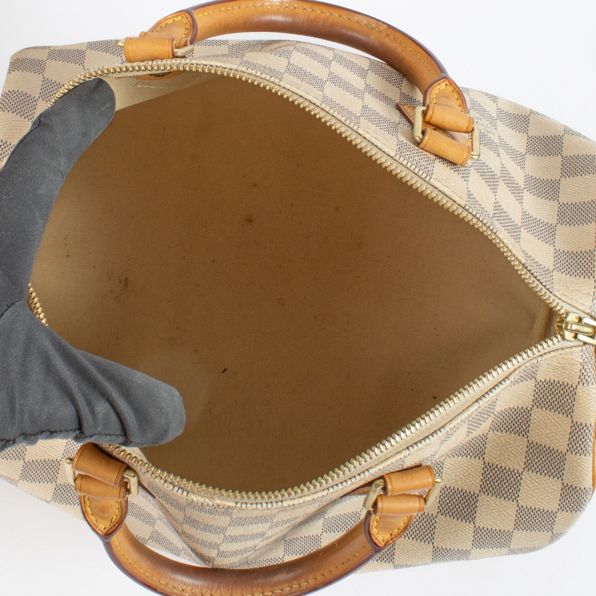 shop 100% authentic second hand Louis Vuitton Damier Azur Speedy 30 on Labellov.com