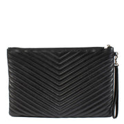 shop 100% authentic second hand Saint Laurent Black Cassandre Pouch on Labellov.com