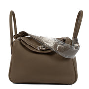 Hermès Lindy 26 Etoupe Taurillon Clemence