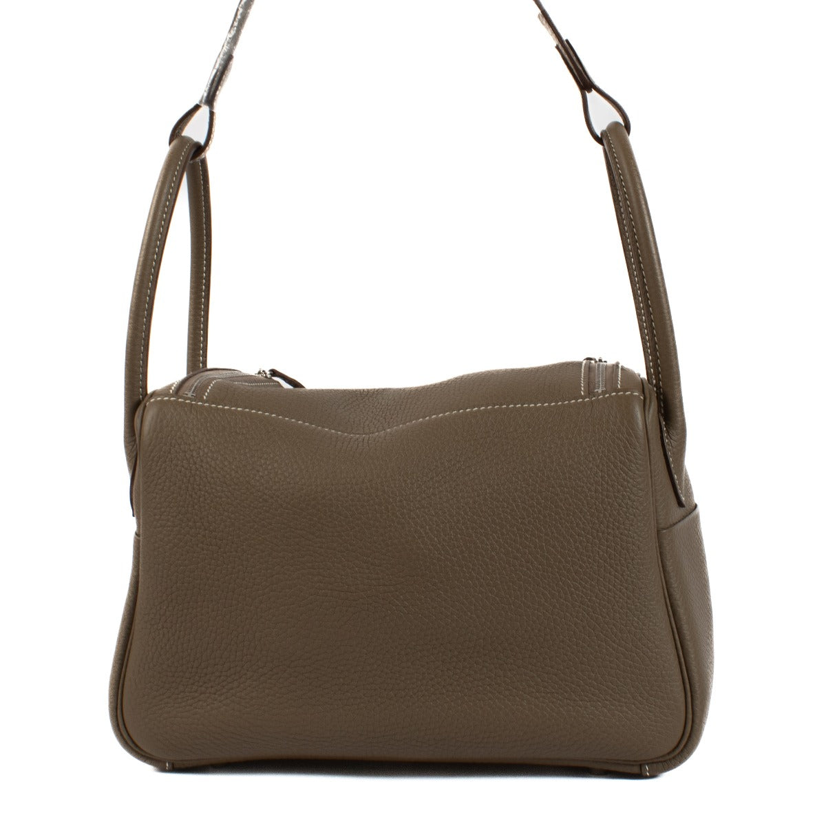 Hermès Lindy 26 Etoupe Taurillon Clemence PHW