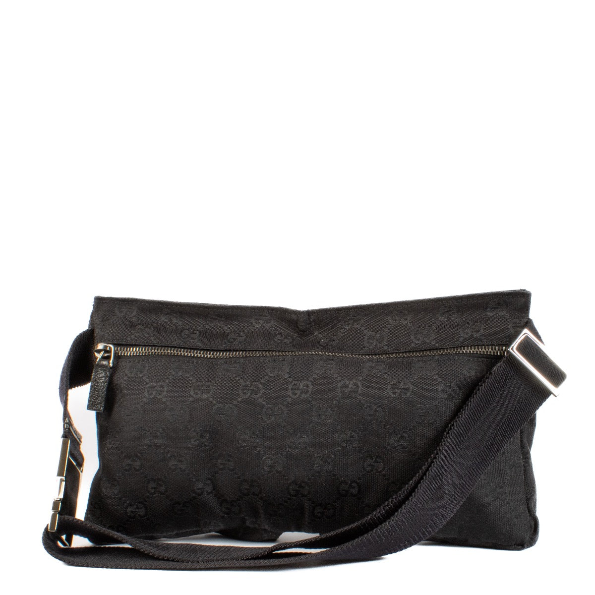 shop 100% authentic second hand Gucci Black GG Canvas Belt Bag on Labellov.com