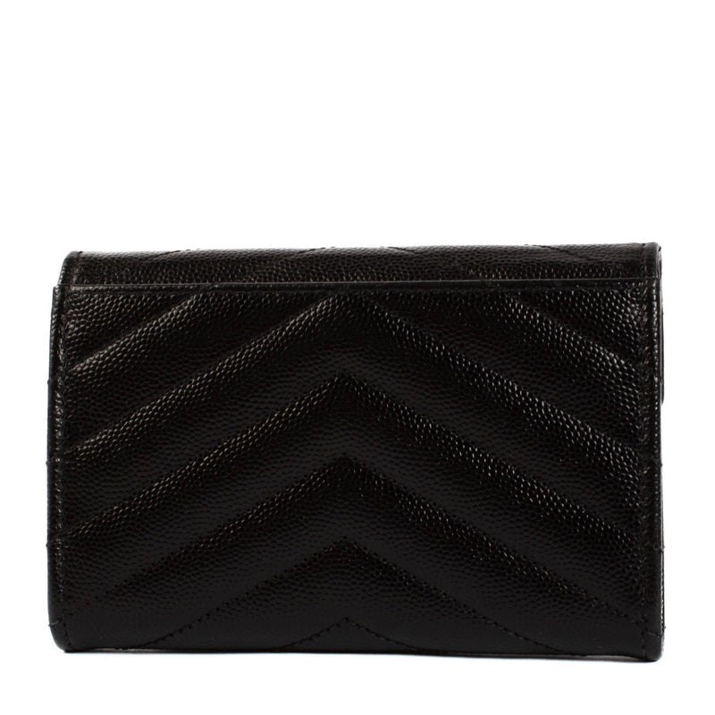 shop 100% authentic second hand Saint Laurent Black Cassandre Wallet on Labellov.com