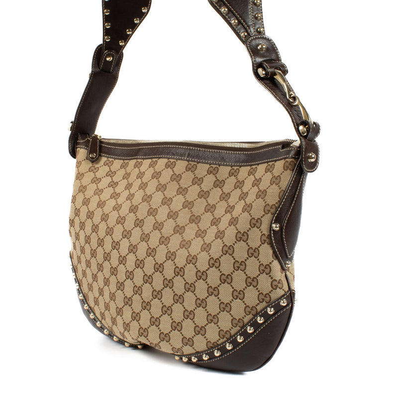 Gucci GG Canvas Pelham Hobo Bag