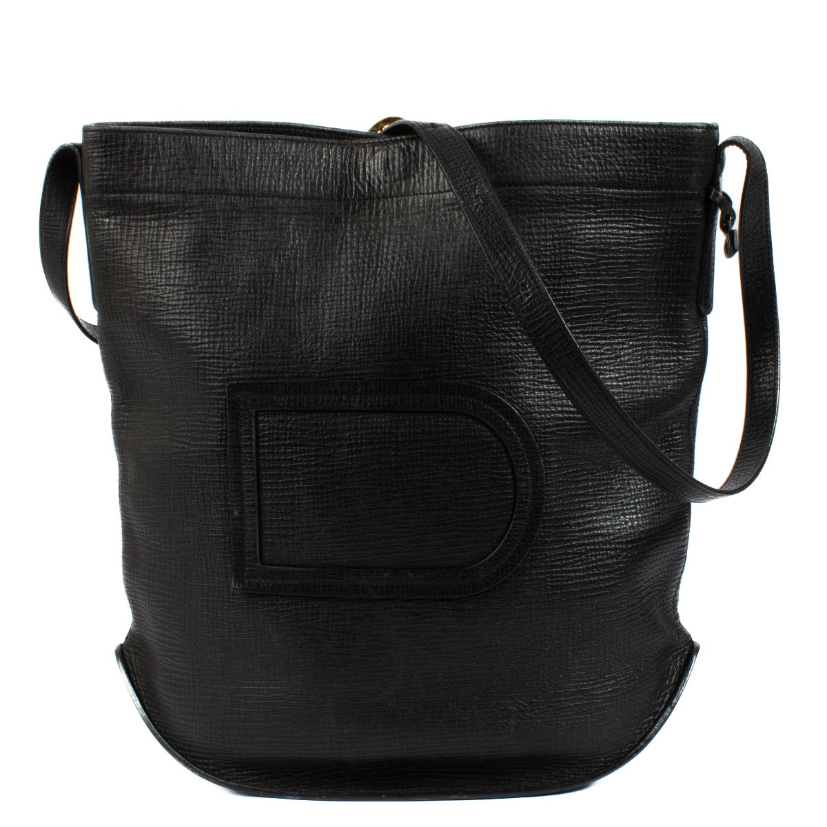 Authentic second hand Delvaux Vintage Black Leather Pin Bag on Labellov.com