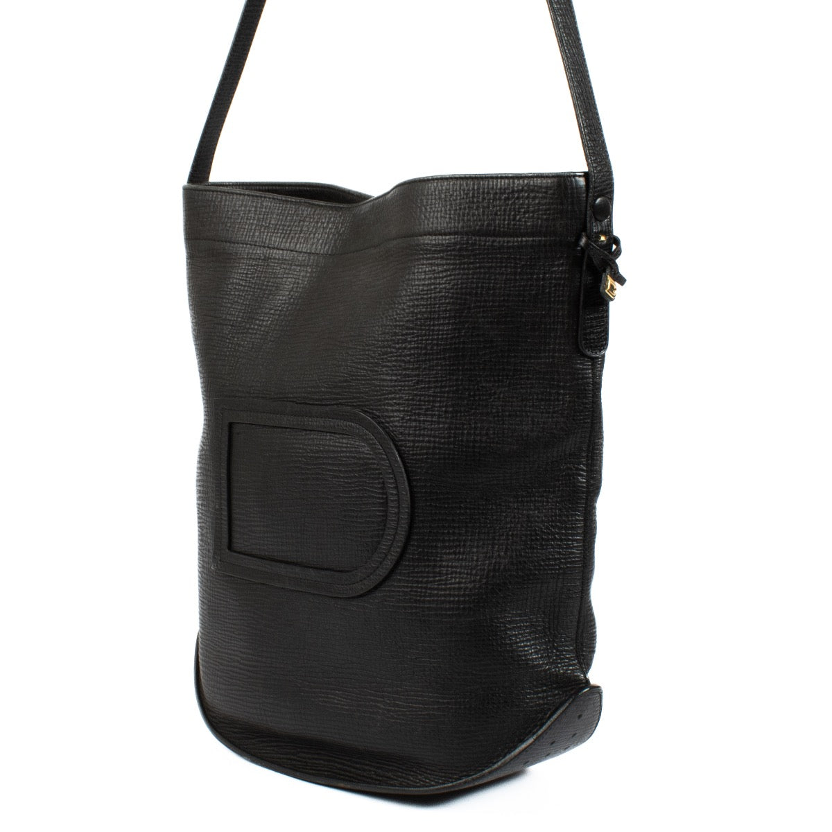 Authentic second hand Delvaux Vintage Black Leather Pin Bag on Labellov.com